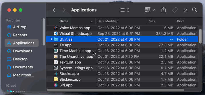 Navigate to a file path using Finder App